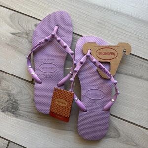 Havaianas Lavender Flip Flops